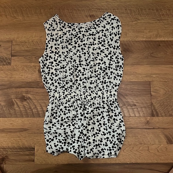 Joie Women’s Printed Silk Romper Size S